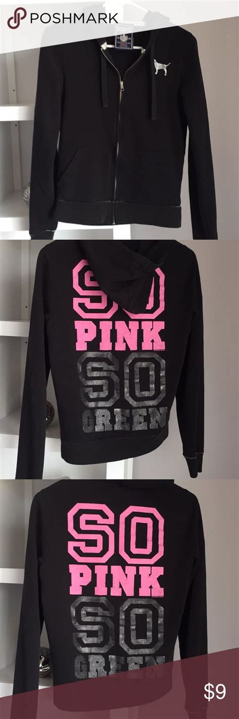 pink victoria secret black jacket|victoria secret pink jacket sale.